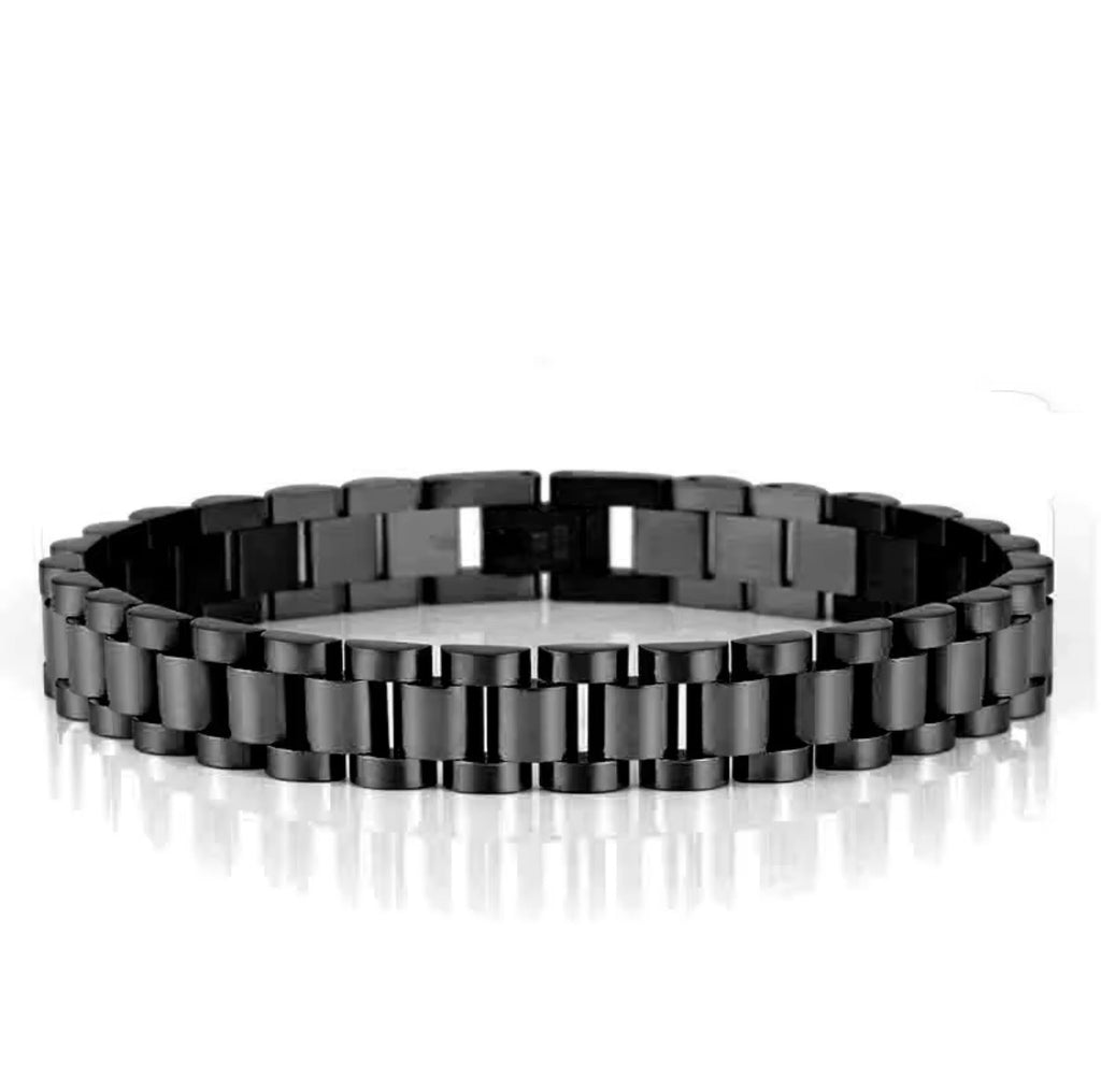 Lusivore Atlas Link Bracelet – Black