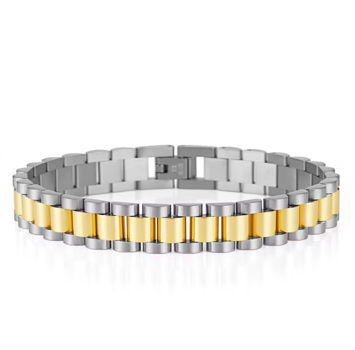 Lusivore Atlas Link Bracelet – Two Tone