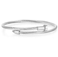 Lusivore Titan Cable Bracelet – Silver