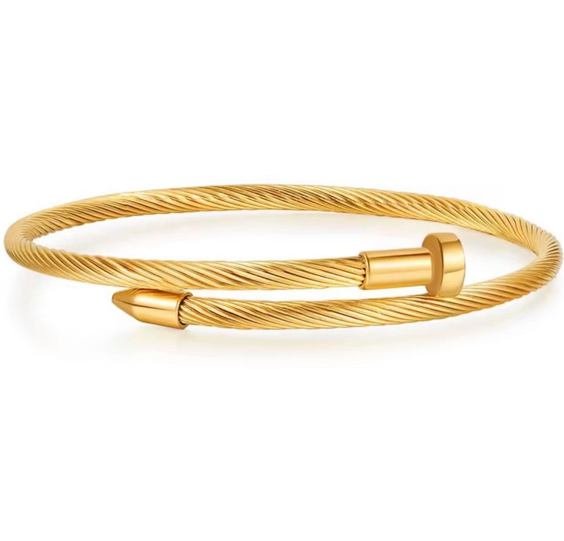 Lusivore Titan Cable Bracelet – Gold