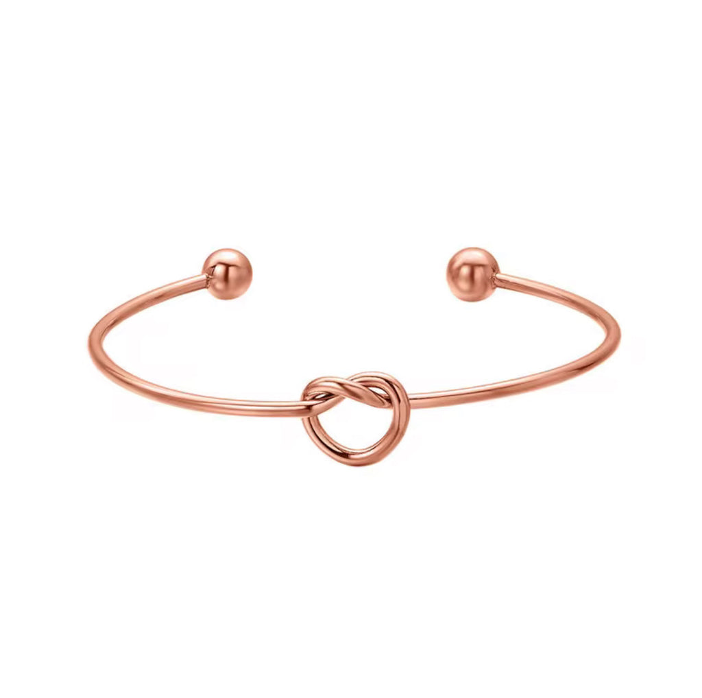 Lusivore Aurelia Knot Bracelet – Rose Gold
