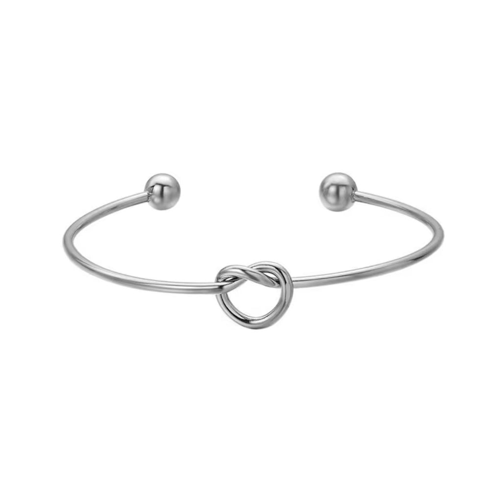 Lusivore Aurelia Knot Bracelet – Silver