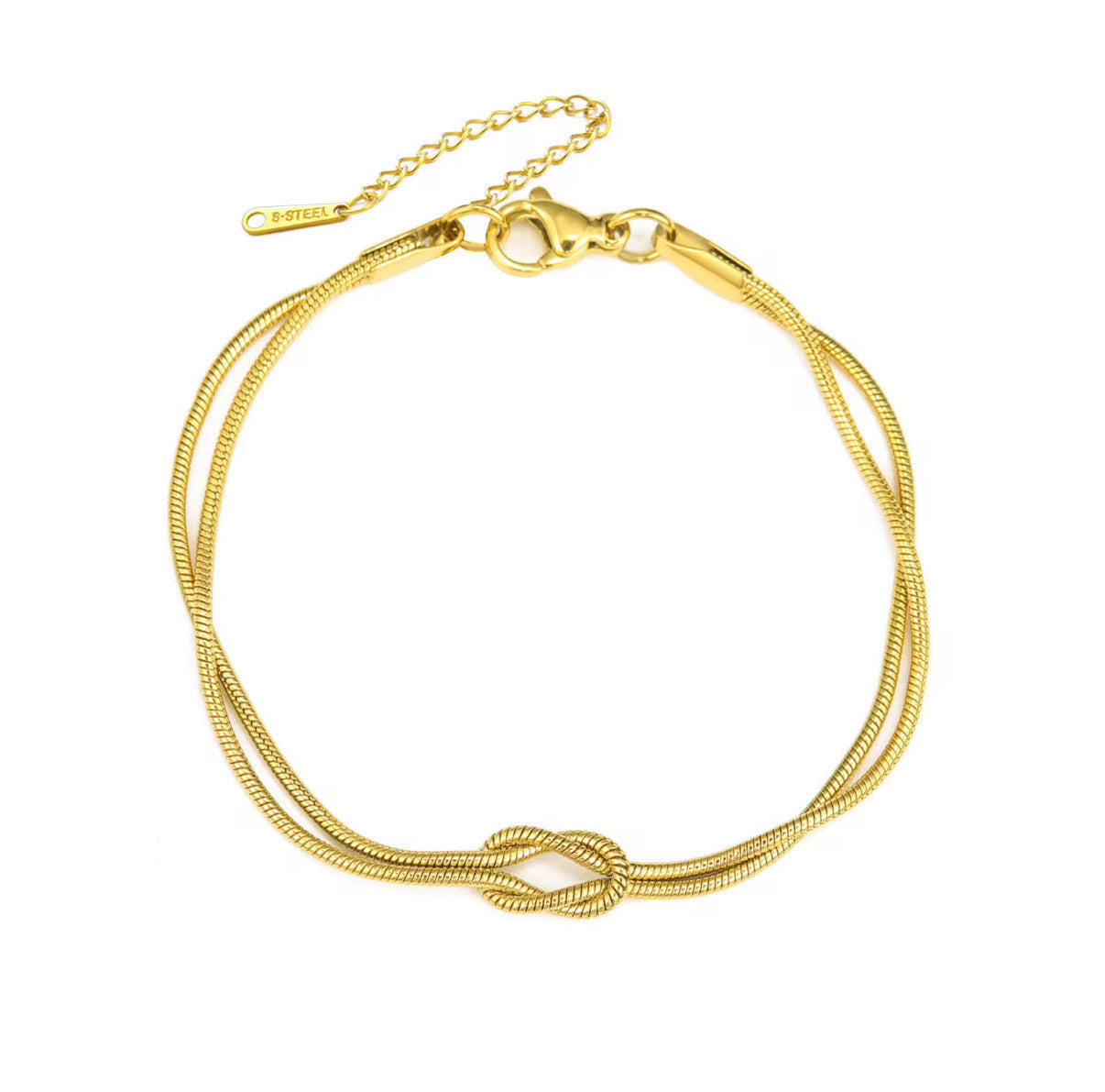 Lusivore Elara Knot Bracelet – Gold