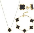 Lusivore Flora Jewelry Set – Gold Black