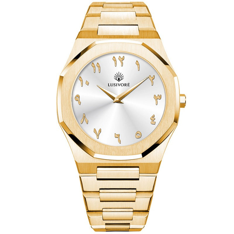 Lusivore Al-Abad Gold (white dial)