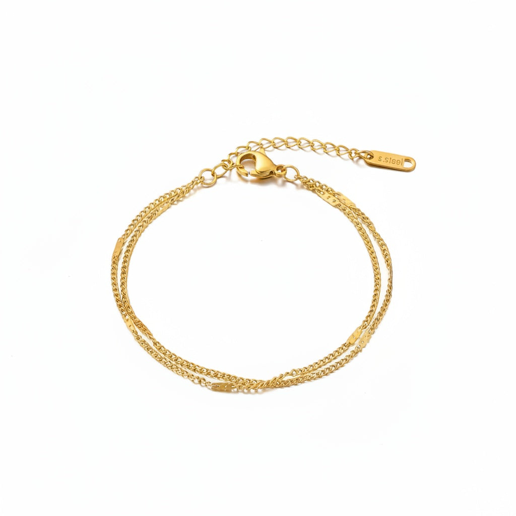Lusivore Luna Chain Bracelet – Gold