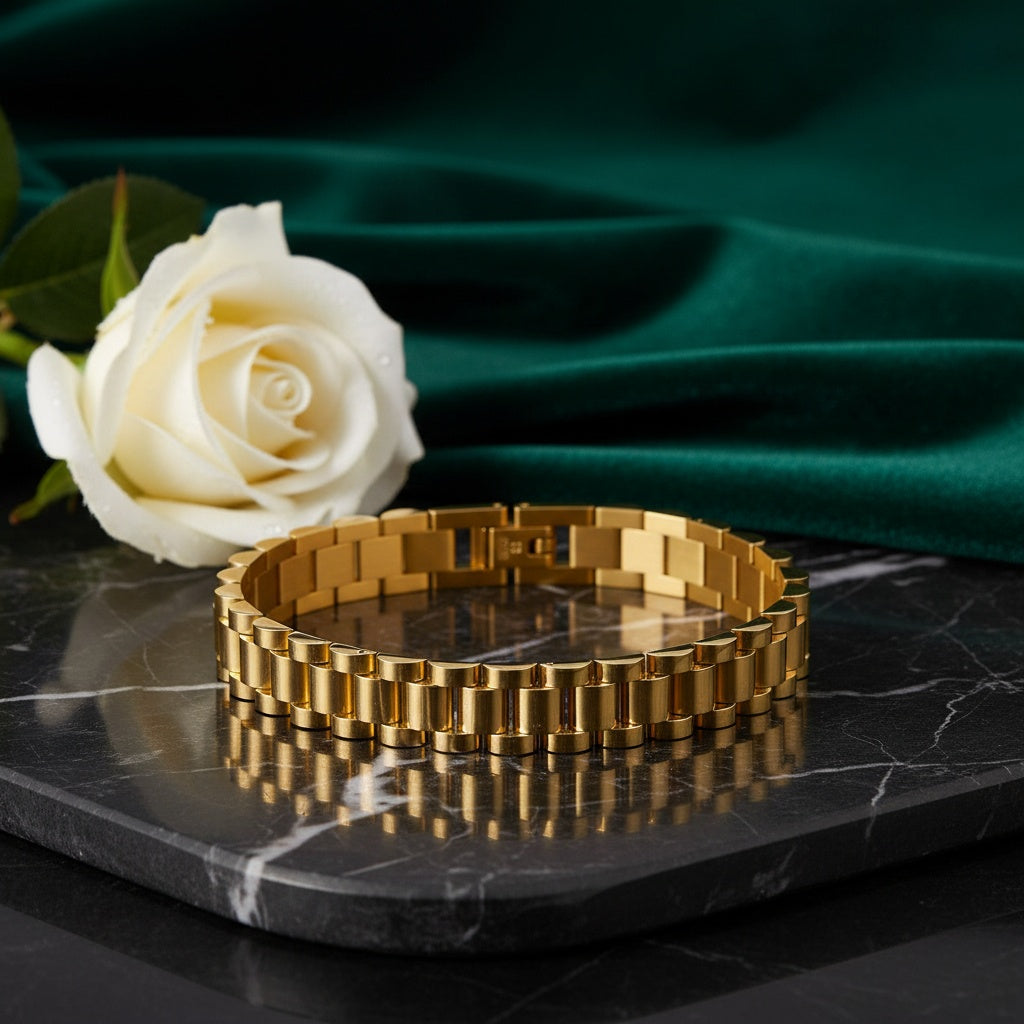 Lusivore Atlas Link Bracelet – Gold