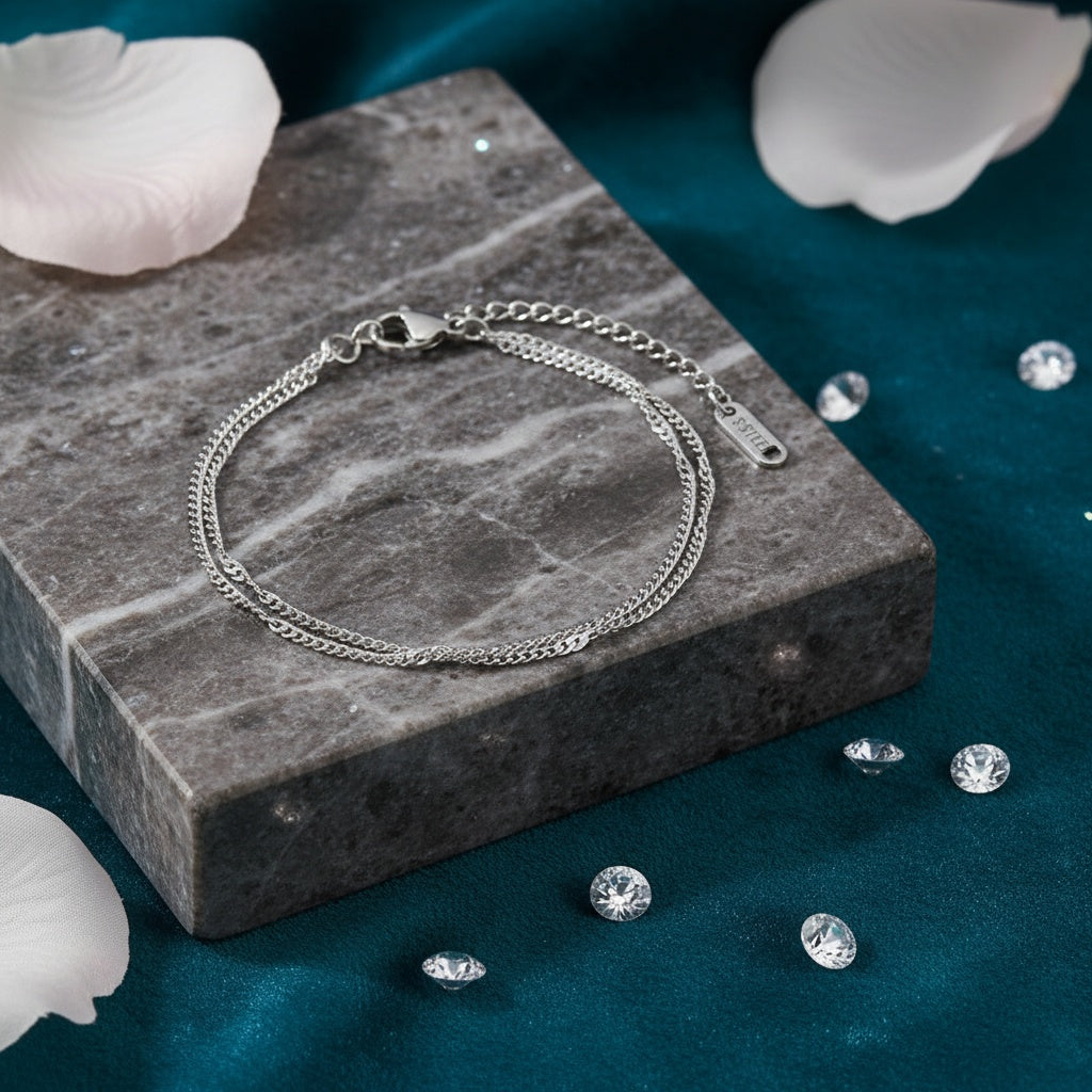 Lusivore Luna Chain Bracelet – Silver